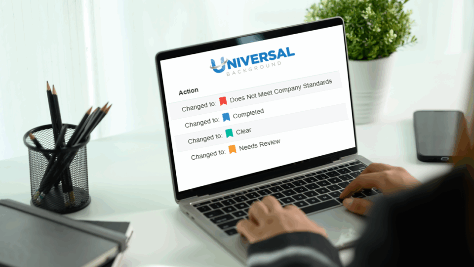 Smart Tags background check adjudication