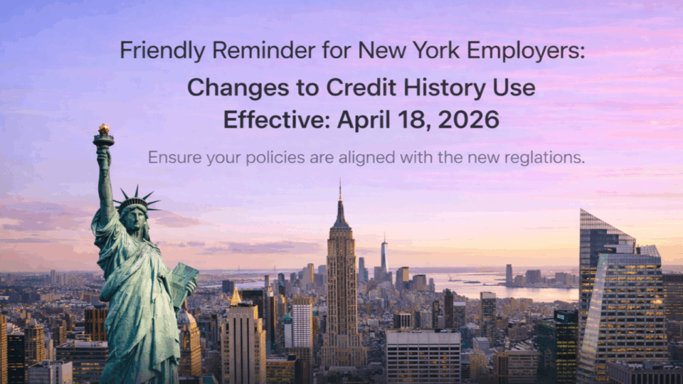 NY Credit Check Compliance