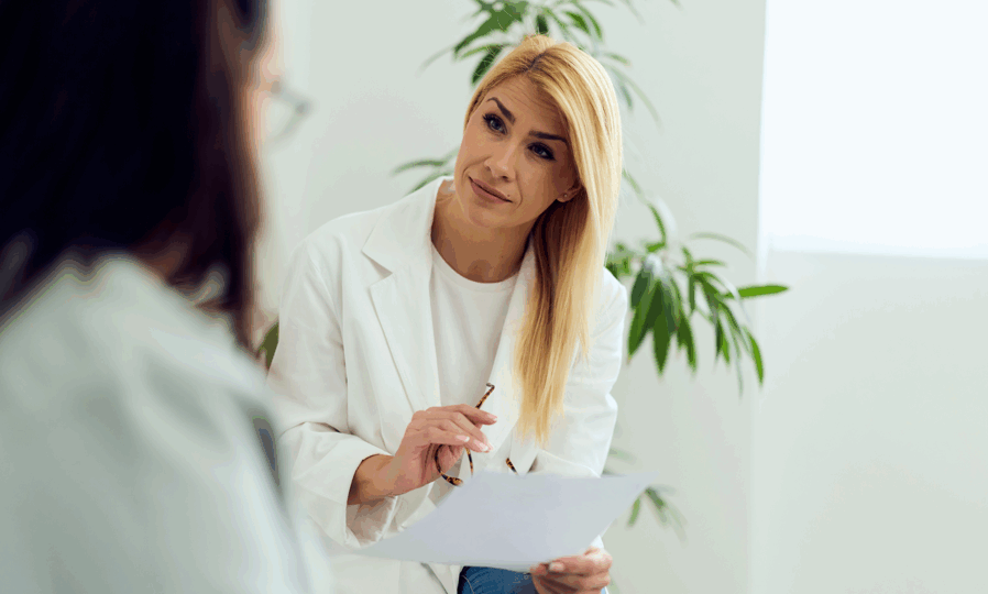 human-assisted AI background screening healthcare