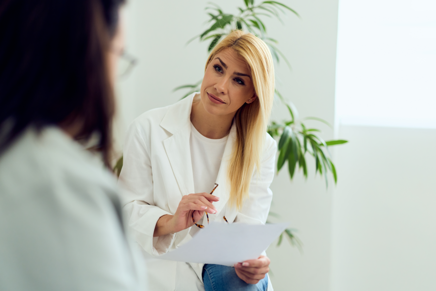 human-assisted AI background screening healthcare