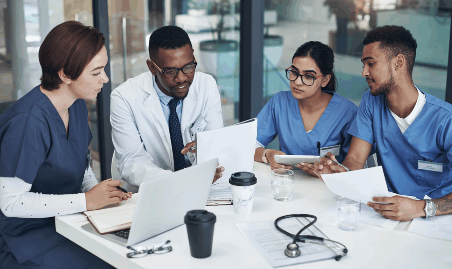 candidate-owned background screening profiles healthcare